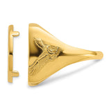 17 mm 14k Yellow Gold coin bezel for 16.5 mm Coin — additional image