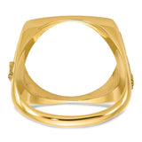 17 mm 14k Yellow Gold coin bezel for 16.5 mm Coin — additional image