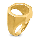 17 mm 14k Yellow Gold coin bezel for 16.5 mm Coin — additional image