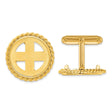 18 mm 14k Yellow Gold coin bezel for 17.8 mm Coin