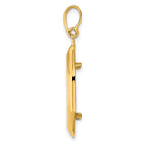 18 mm 14k Yellow Gold coin bezel for 17.8 mm Coin — alternate view