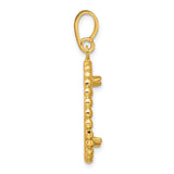 18 mm 14k Yellow Gold coin bezel for 17.8 mm Coin — alternate view