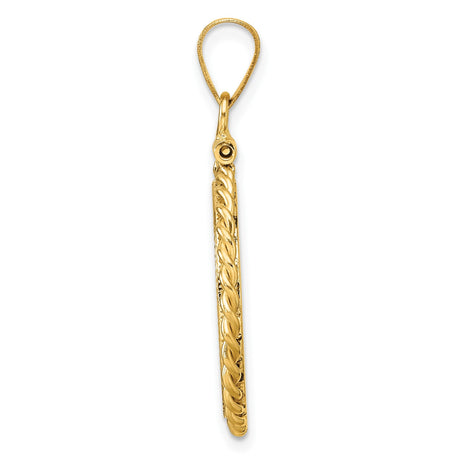 18 mm 14k Yellow Gold coin bezel for 17.8 mm Coin — alternate view