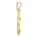 18 mm 14k Yellow Gold coin bezel for 17.8 mm Coin — alternate view