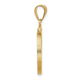 18 mm 14k Yellow Gold coin bezel for 17.8 mm Coin — alternate view