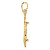 18 mm 14k Yellow Gold coin bezel for 17.8 mm Coin — alternate view