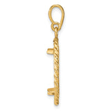 18 mm 14k Yellow Gold coin bezel for 17.8 mm Coin — alternate view