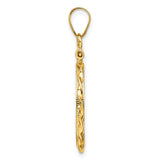18 mm 14k Yellow Gold coin bezel for 17.8 mm Coin — alternate view