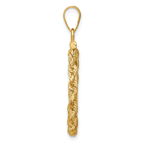 18 mm 14k Yellow Gold coin bezel for 17.8 mm Coin — alternate view