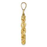 18 mm 14k Yellow Gold coin bezel for 17.8 mm Coin — alternate view