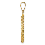 18 mm 14k Yellow Gold coin bezel for 17.8 mm Coin — alternate view