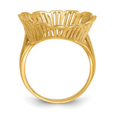 18 mm 14k Yellow Gold coin bezel for 17.8 mm Coin — alternate view