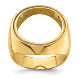18 mm 14k Yellow Gold coin bezel for 17.8 mm Coin — additional image