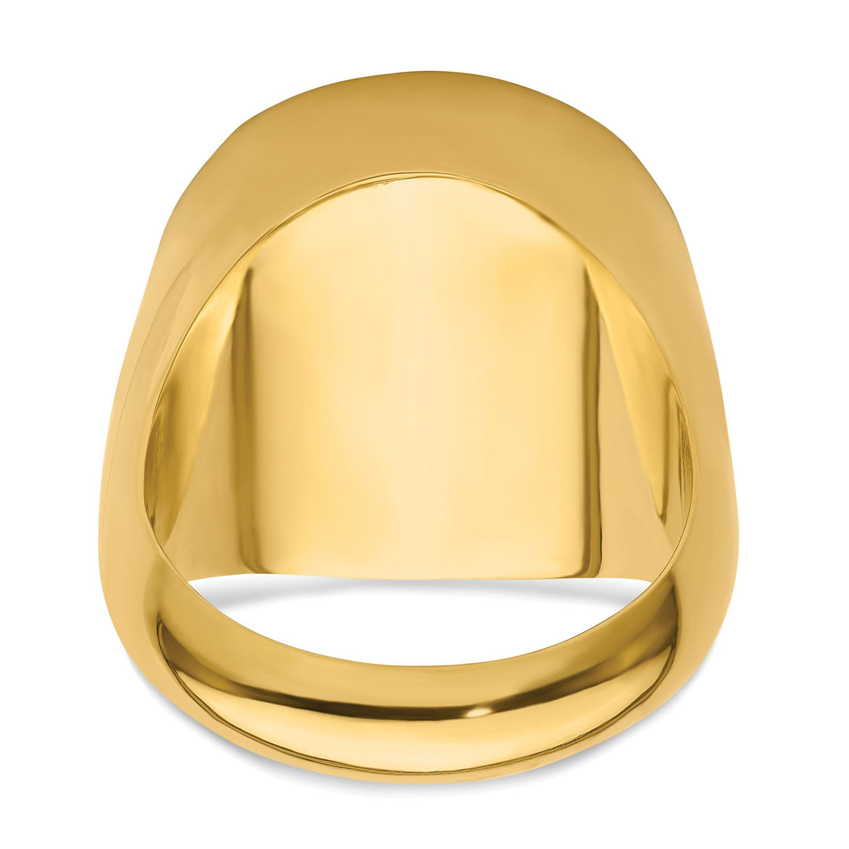 18 mm 14k Yellow Gold coin bezel for 17.8 mm Coin — additional image