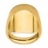 18 mm 14k Yellow Gold coin bezel for 17.8 mm Coin — additional image
