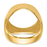 18 mm 14k Yellow Gold coin bezel for 17.8 mm Coin — additional image
