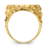 18 mm 14k Yellow Gold coin bezel for 17.8 mm Coin — alternate view