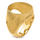 18 mm 14k Yellow Gold coin bezel for 17.8 mm Coin — additional image