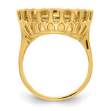 18 mm 14k Yellow Gold coin bezel for 17.8 mm Coin — alternate view