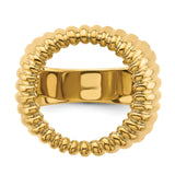 18 mm 14k Yellow Gold coin bezel for 17.8 mm Coin — additional image