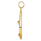 18 mm 14k Yellow Gold coin bezel for 18 mm Coin — alternate view