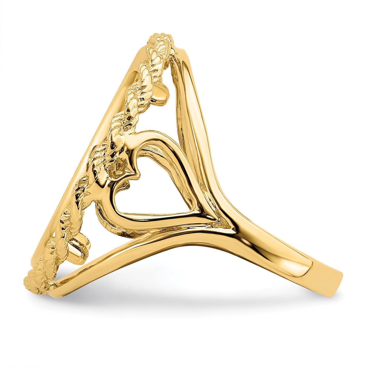 18 mm 14k Yellow Gold coin bezel for 18 mm Coin — additional image