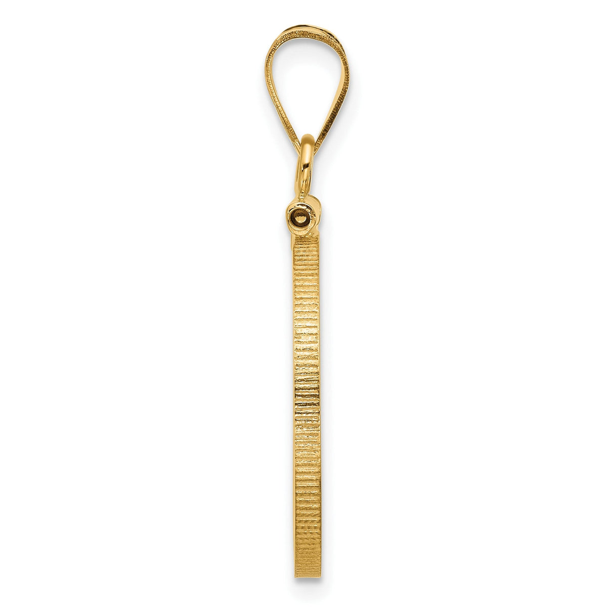 19 mm 14k Yellow Gold coin bezel for 19 mm Coin — alternate view