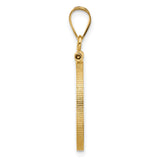 19 mm 14k White Gold coin bezel for 19 mm Coin — alternate view