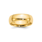 10k Yellow Gold Comfort Fit, Lightweight wedding band ring