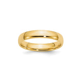 10k Yellow Gold Comfort Fit, Lightweight wedding band ring