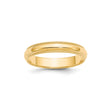 10k Yellow Gold Milgrain, Domed wedding band ring