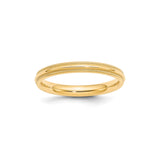10k Yellow Gold Milgrain, Comfort Fit wedding band ring