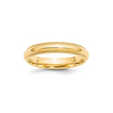 10k Yellow Gold Milgrain, Comfort Fit wedding band ring