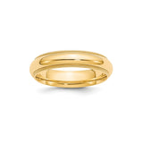 10k Yellow Gold Milgrain, Comfort Fit wedding band ring
