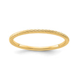 10k Yellow Gold wedding band ring