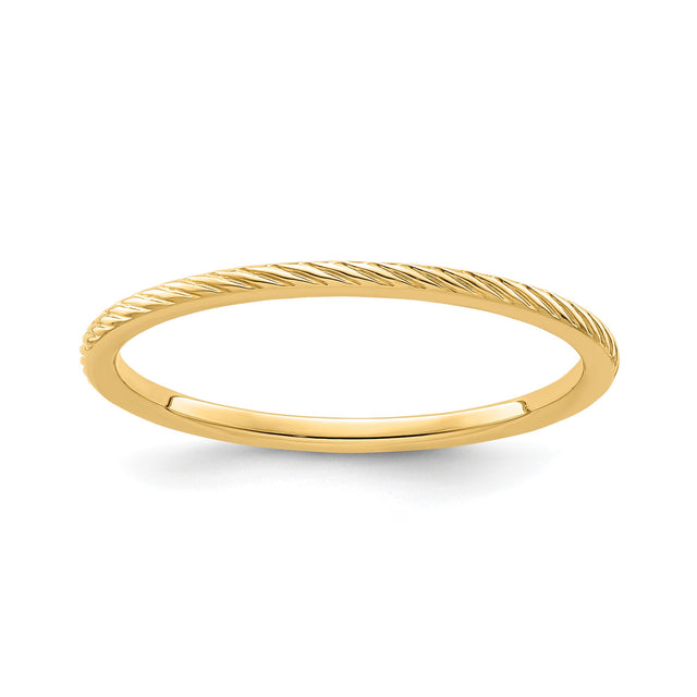 10k Yellow Gold wedding band ring
