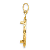 20 mm 14k Yellow Gold coin bezel for 20 mm Coin — alternate view