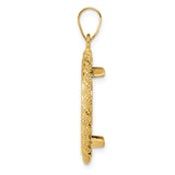 20 mm 14k Yellow Gold coin bezel for 20 mm Coin — alternate view