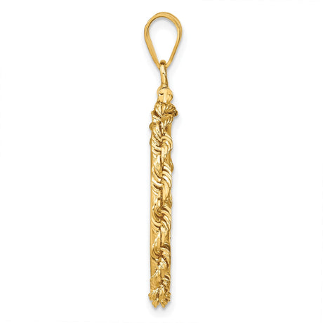 20 mm 14k Yellow Gold coin bezel for 20 mm Coin — alternate view