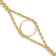 22 mm 14k Yellow Gold coin bezel for 21.6 mm Coin