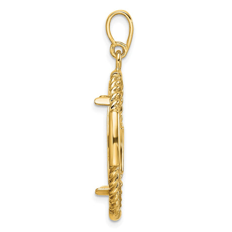 22 mm 14k Yellow Gold coin bezel for 21.6 mm Coin — alternate view