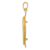 22 mm 14k Yellow Gold coin bezel for 21.6 mm Coin — alternate view