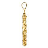 22 mm 14k Yellow Gold coin bezel for 21.6 mm Coin — alternate view