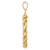 22 mm 14k Yellow Gold coin bezel for 21.6 mm Coin — alternate view