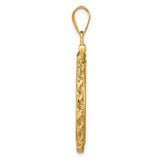 22 mm 14k Yellow Gold coin bezel for 21.6 mm Coin — alternate view