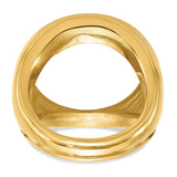 22 mm 14k Yellow Gold coin bezel for 21.6 mm Coin — additional image
