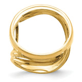 22 mm 14k Yellow Gold coin bezel for 21.6 mm Coin — additional image
