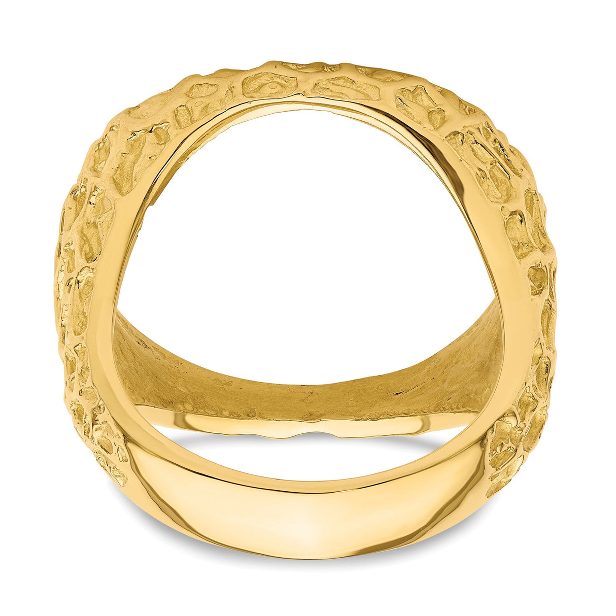 22 mm 14k Yellow Gold coin bezel for 21.6 mm Coin — additional image