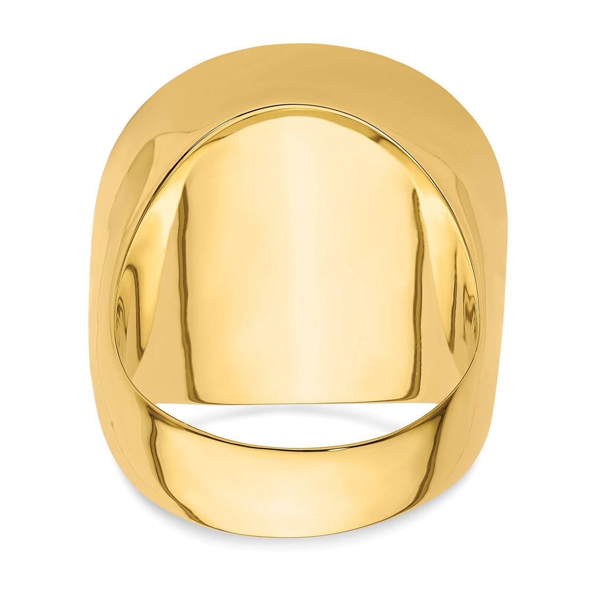22 mm 14k Yellow Gold coin bezel for 21.6 mm Coin — additional image