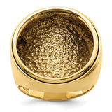 22 mm 14k Yellow Gold coin bezel for 21.6 mm Coin — additional image